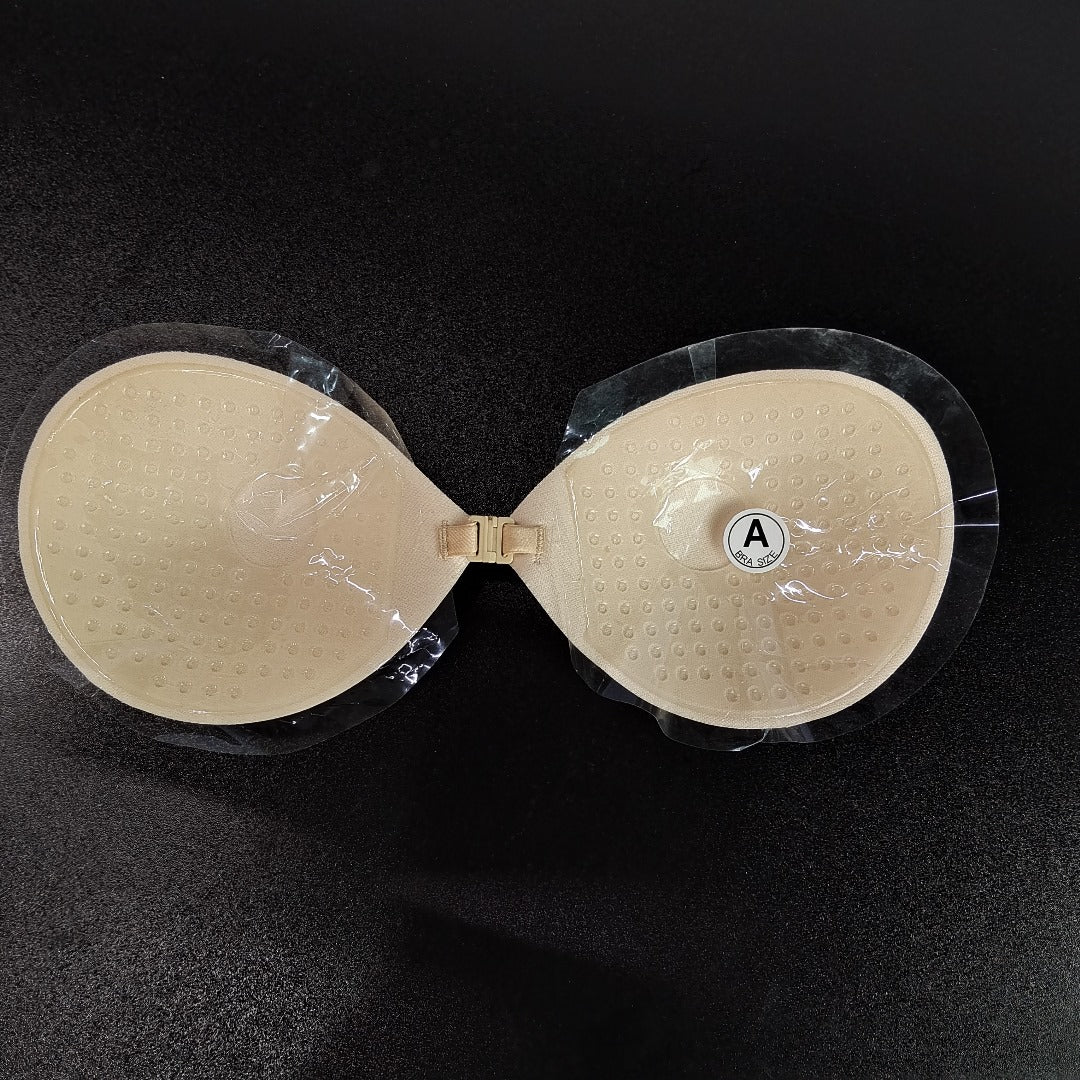 invisible strapless bras – push up adhesive backless silicone bra
