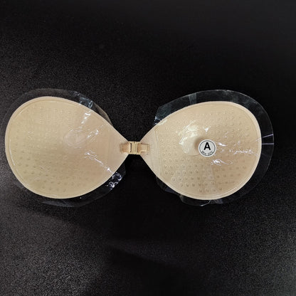 Invisible Strapless Bras – Push Up Adhesive Backless Silicone Bra