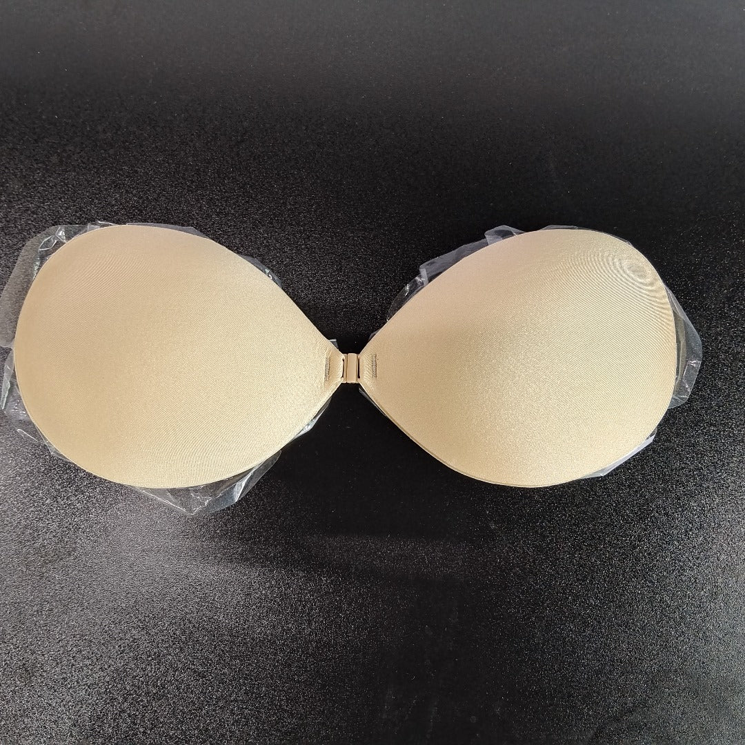 invisible strapless bras – push up adhesive backless silicone bra