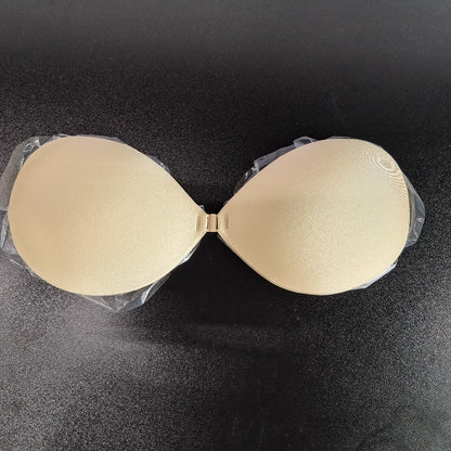 Invisible Strapless Bras – Push Up Adhesive Backless Silicone Bra