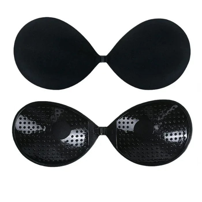 invisible strapless bras – push up adhesive backless silicone bra